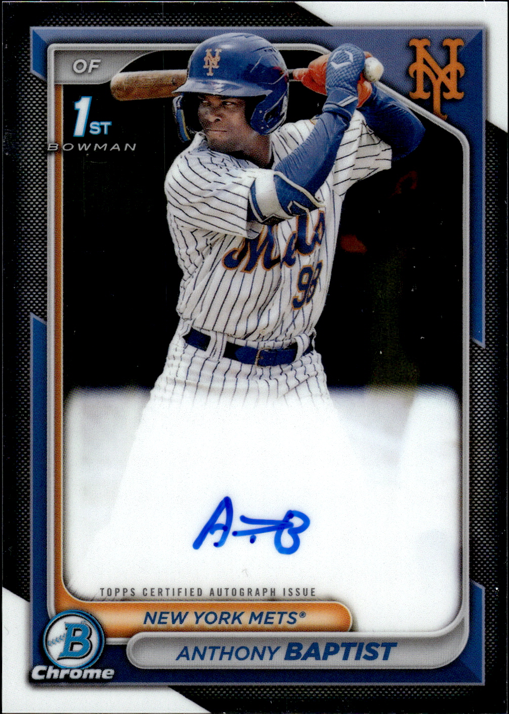 2024 BOWMAN CHROME PROSPECT AUTOGRAFI BASEBALL SINGOLI ASSORTITI U-PICK - Foto 2 di 25