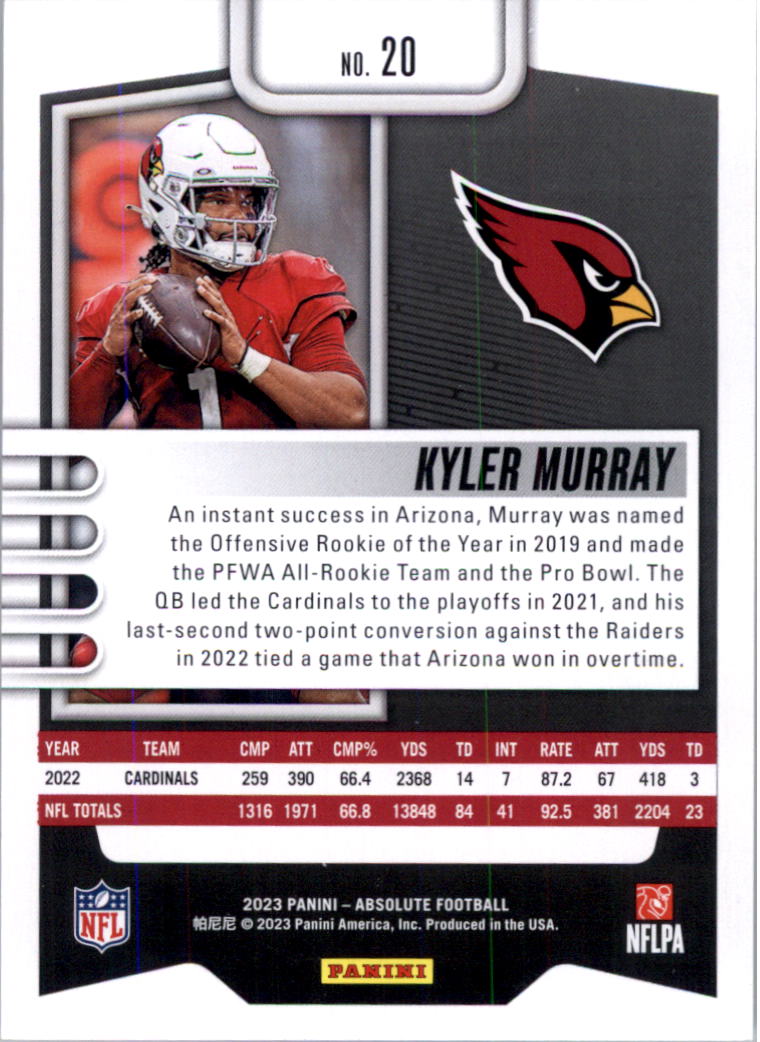 2023 Absolute Retail Football Card Pick (Base)