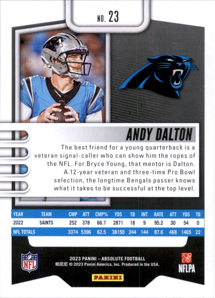 2023 Absolute Retail Football Card Pick (Base)