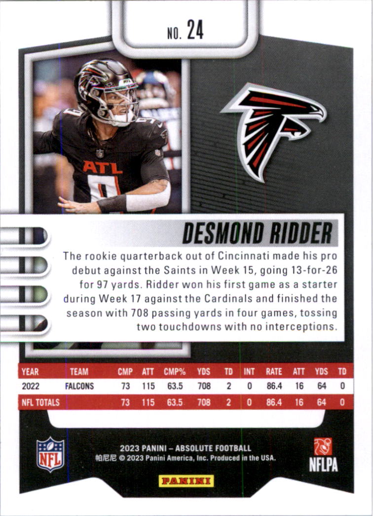 2023 Absolute Retail Football Card Pick (Base)