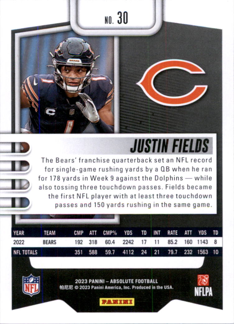 2023 Absolute Retail Football Card Pick (Base)