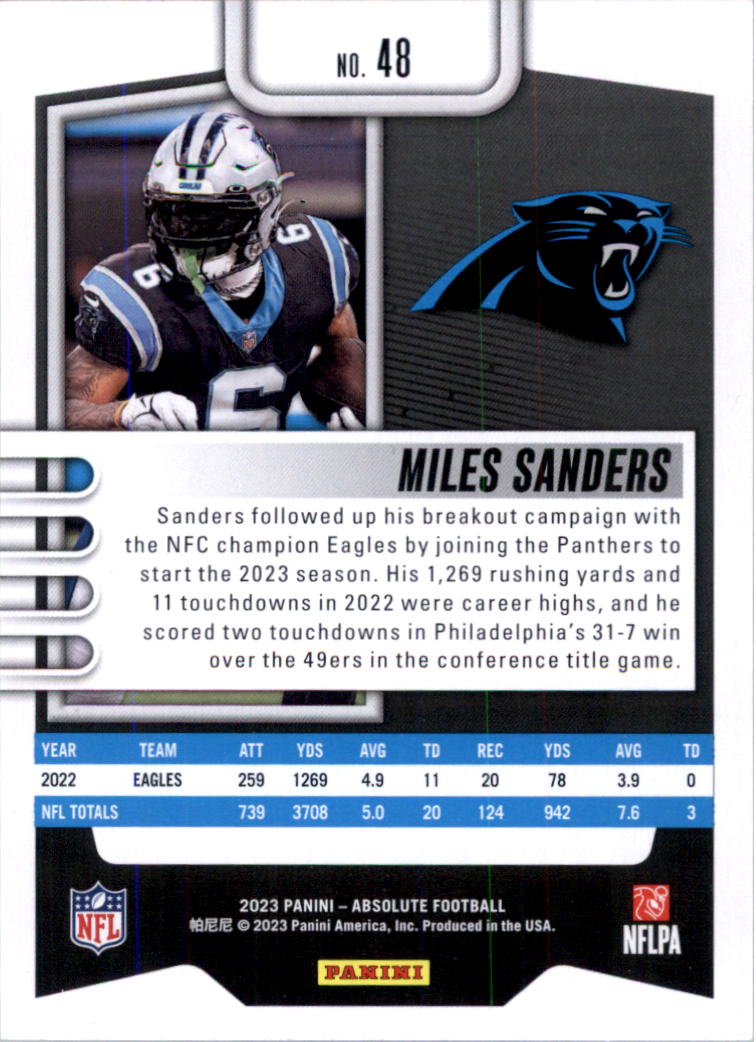 2023 Absolute Retail Football Card Pick (Base)