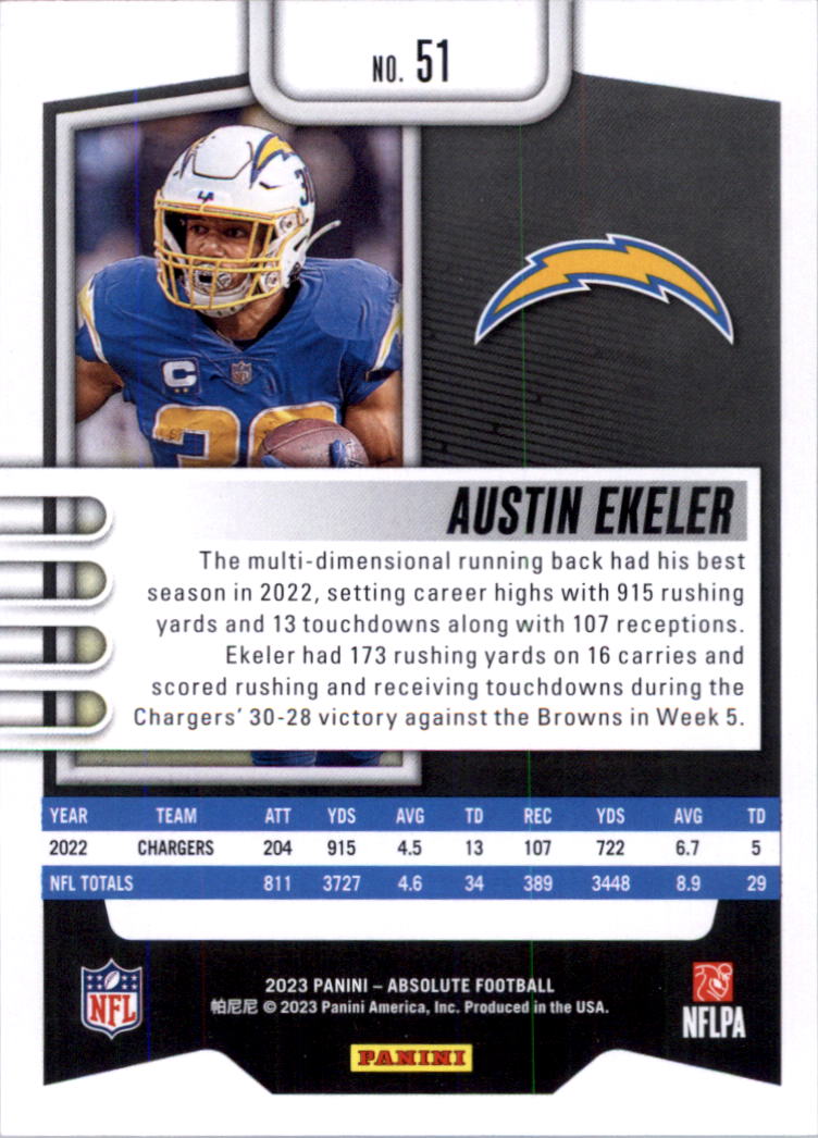 2023 Absolute Retail Football Card Pick (Base)