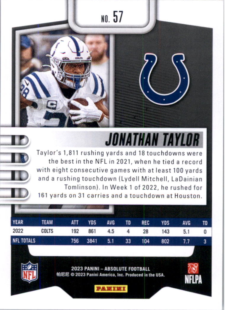 2023 Absolute Retail Football Card Pick (Base)