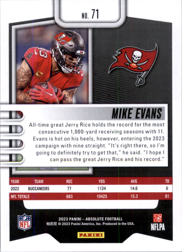 2023 Absolute Retail Football Card Pick (Base)