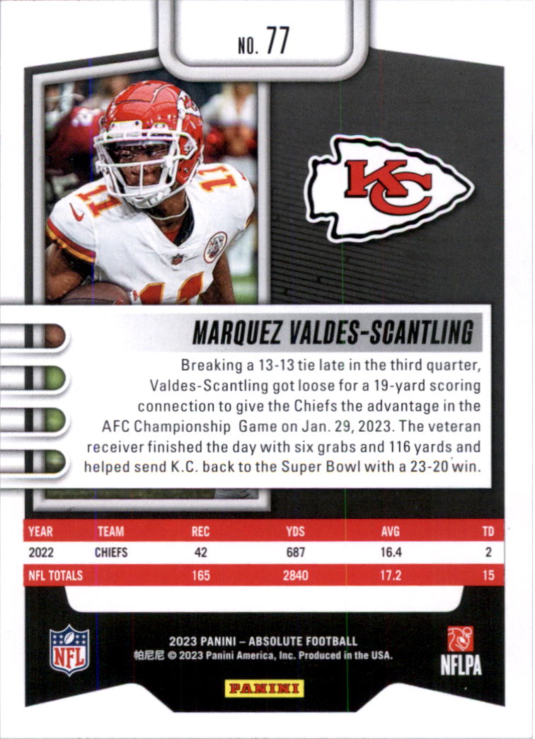 2023 Absolute Retail Football Card Pick (Base)