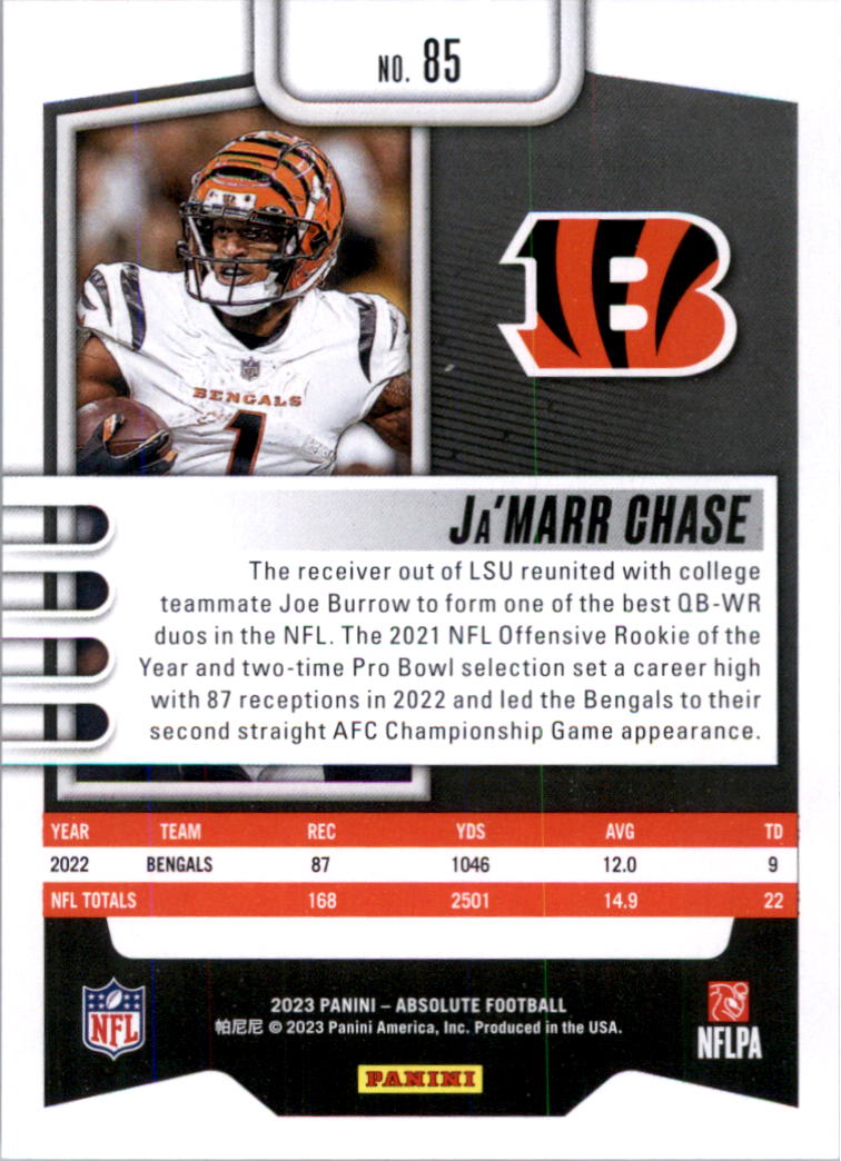 2023 Absolute Retail Football Card Pick (Base)