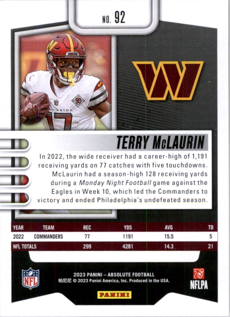 2023 Absolute Retail Football Card Pick (Base)