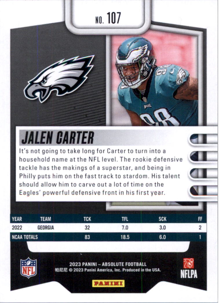 2023 Absolute Retail Football Card Pick (Base)