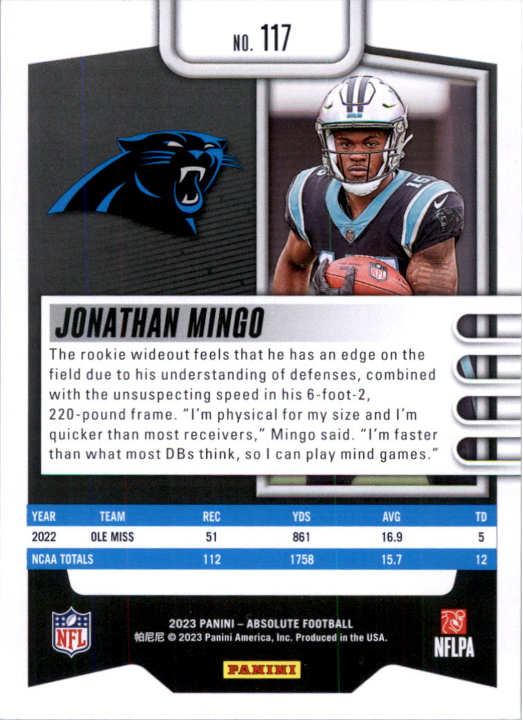 2023 Absolute Retail Football Card Pick (Base)