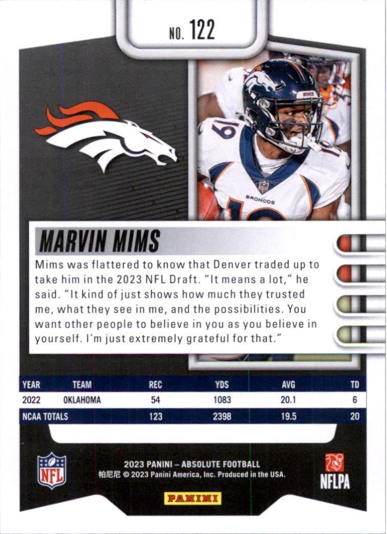 2023 Absolute Retail Football Card Pick (Base)