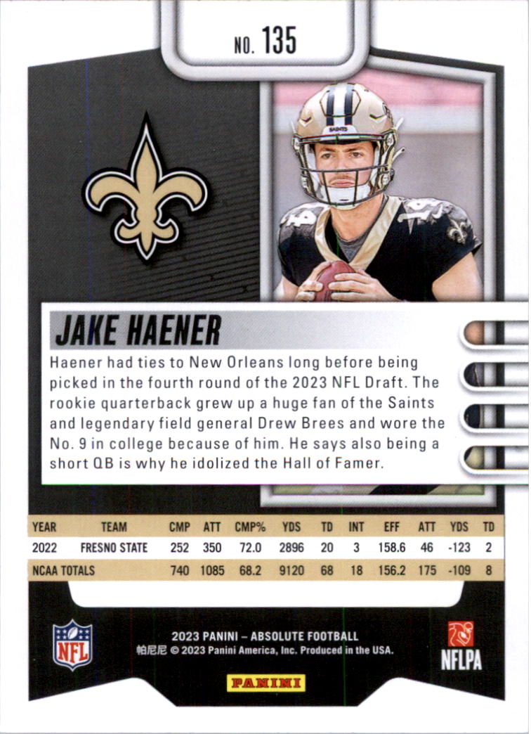 2023 Absolute Retail Football Card Pick (Base)