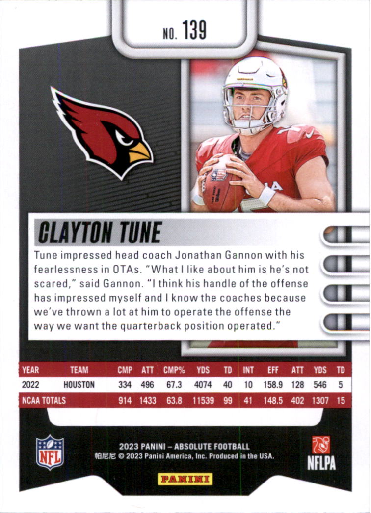 2023 Absolute Retail Football Card Pick (Base)