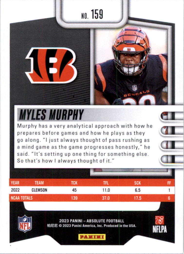 2023 Absolute Retail Football Card Pick (Base)