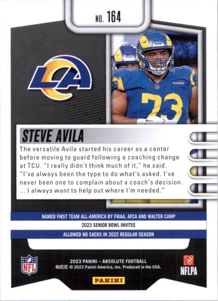 2023 Absolute Retail Football Card Pick (Base)