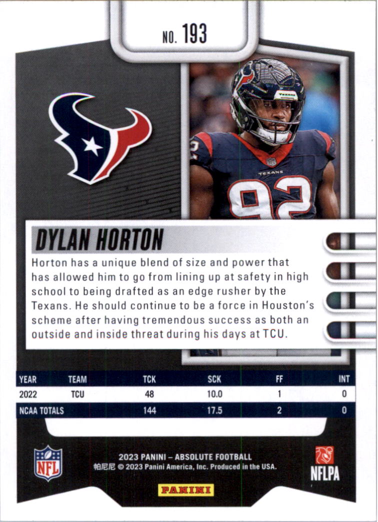 2023 Absolute Retail Football Card Pick (Base)