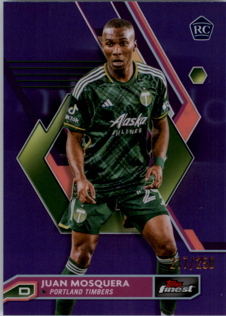 2023 Finest MLS Purple Refractors Soccer Card Pick (Inserts) - Picture 10 of 51