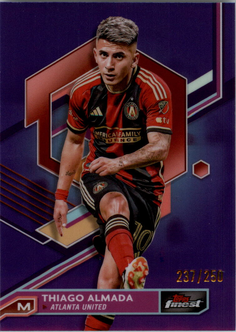 2023 Finest MLS Purple Refractors Soccer Card Pick (Inserts) - Picture 14 of 51