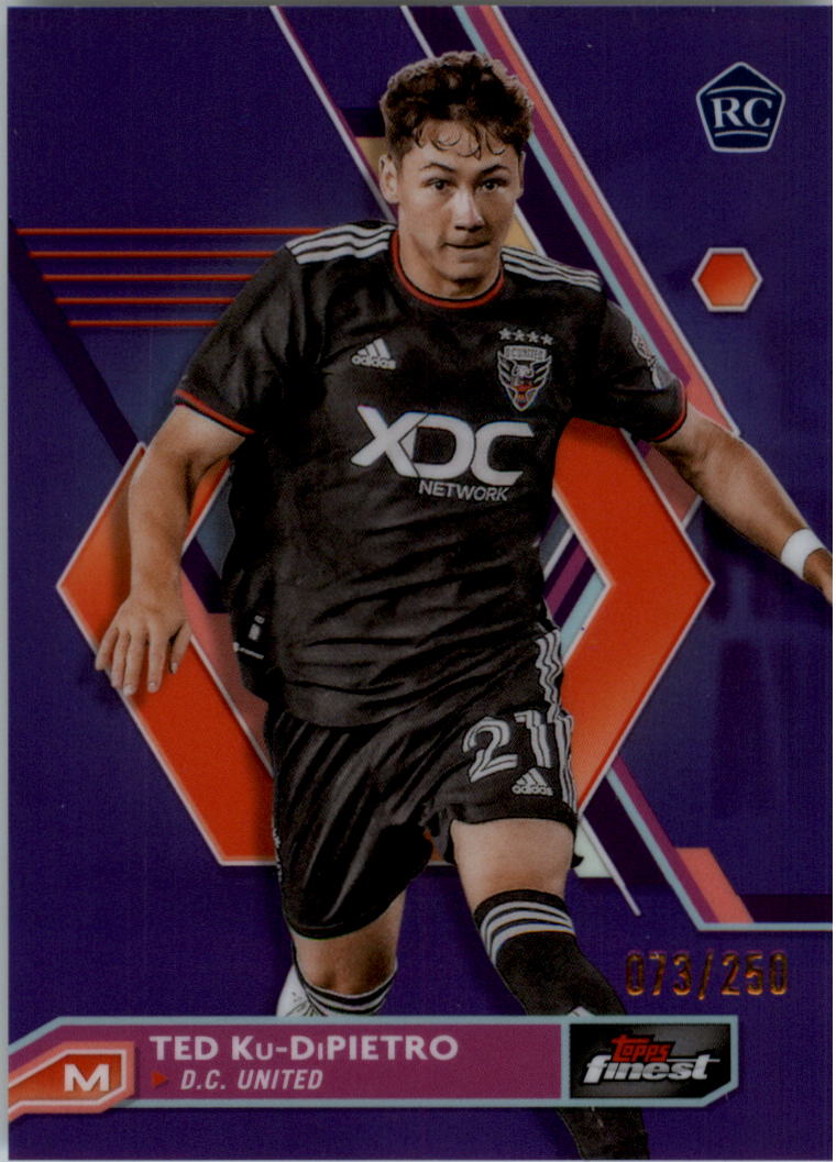 2023 Finest MLS Purple Refractors Soccer Card Pick (Inserts) - Picture 26 of 51