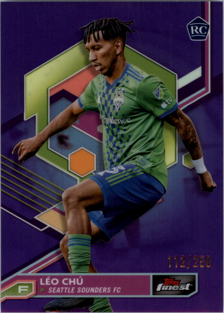 2023 Finest MLS Purple Refractors Soccer Card Pick (Inserts) - Picture 28 of 51
