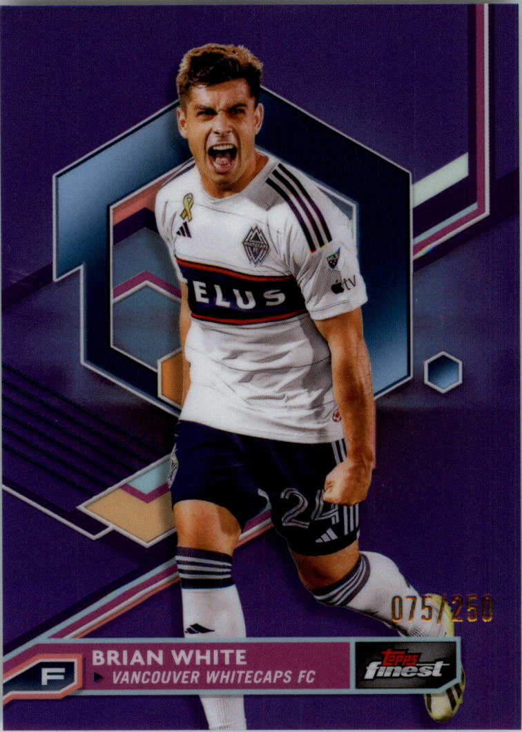 2023 Finest MLS Purple Refractors Soccer Card Pick (Inserts) - Picture 30 of 51