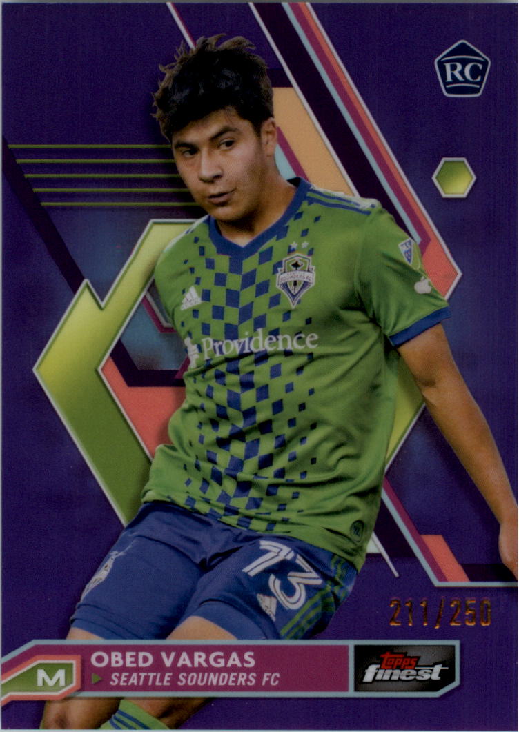 2023 Finest MLS Purple Refractors Soccer Card Pick (Inserts) - Picture 32 of 51
