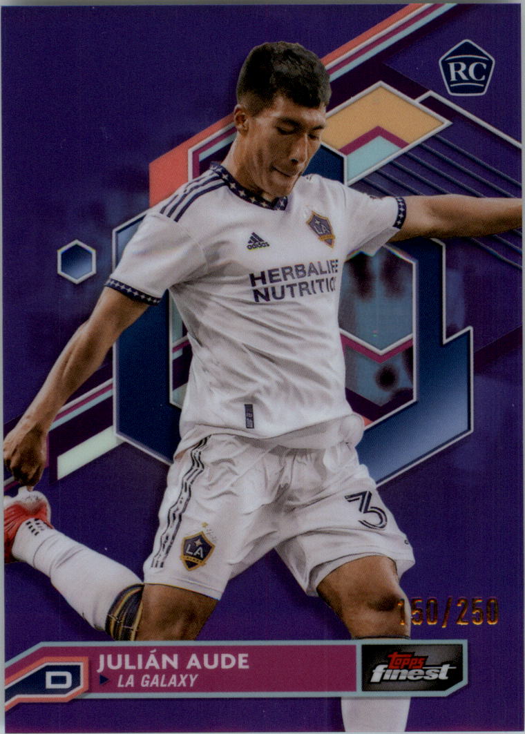 2023 Finest MLS Purple Refractors Soccer Card Pick (Inserts) - Picture 34 of 51