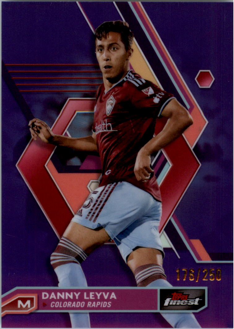 2023 Finest MLS Purple Refractors Soccer Card Pick (Inserts) - Picture 36 of 51