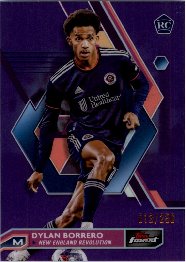 2023 Finest MLS Purple Refractors Soccer Card Pick (Inserts) - Picture 38 of 51