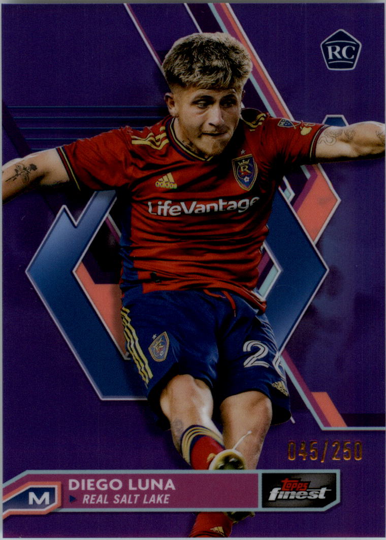 2023 Finest MLS Purple Refractors Soccer Card Pick (Inserts) - Picture 46 of 51