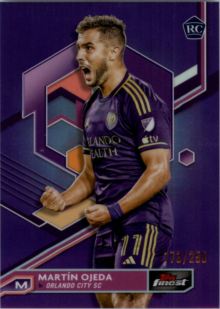 2023 Finest MLS Purple Refractors Soccer Card Pick (Inserts) - Picture 48 of 51