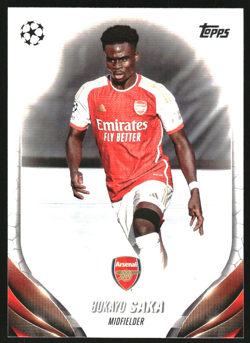 2023 Select Fifa Zebra Bukayo Saka /25 #179 PSA 10 GEM MINT on