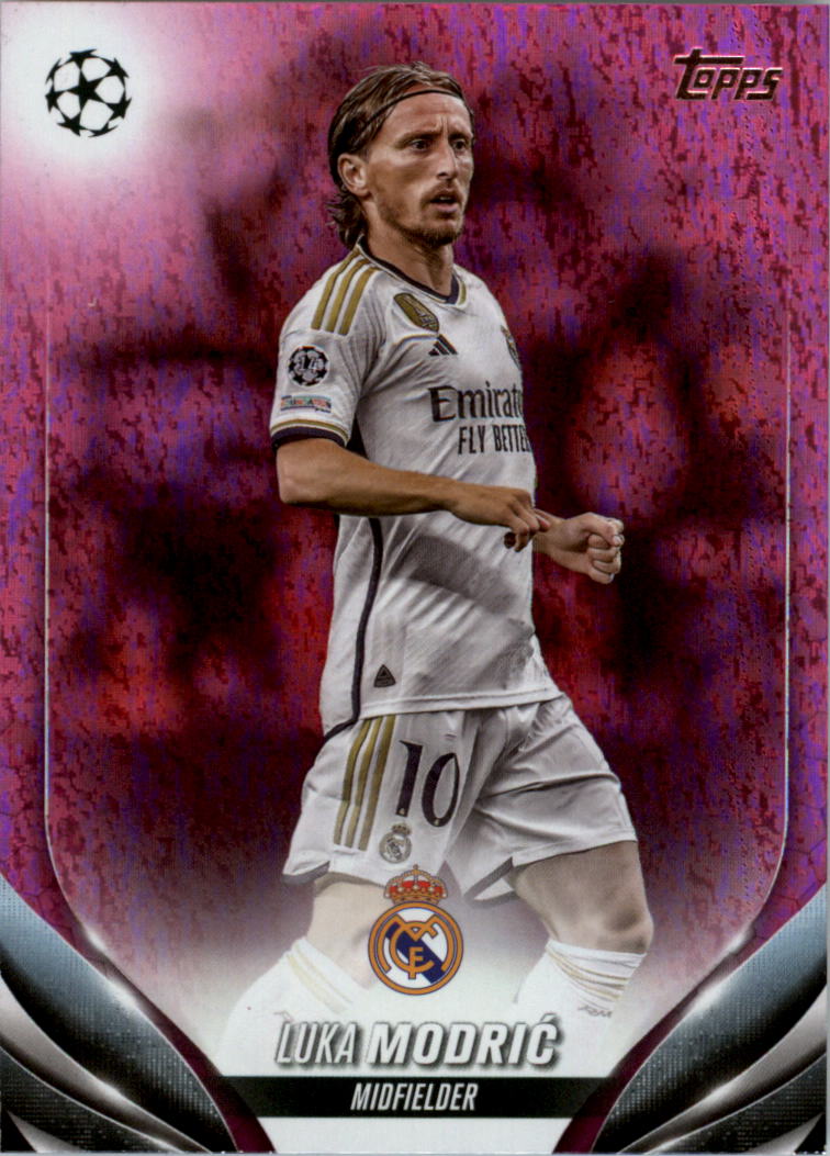 2023-24 Topps UEFA Club Competitions Pink Sparkle Soccer Card Pick (Inserts)