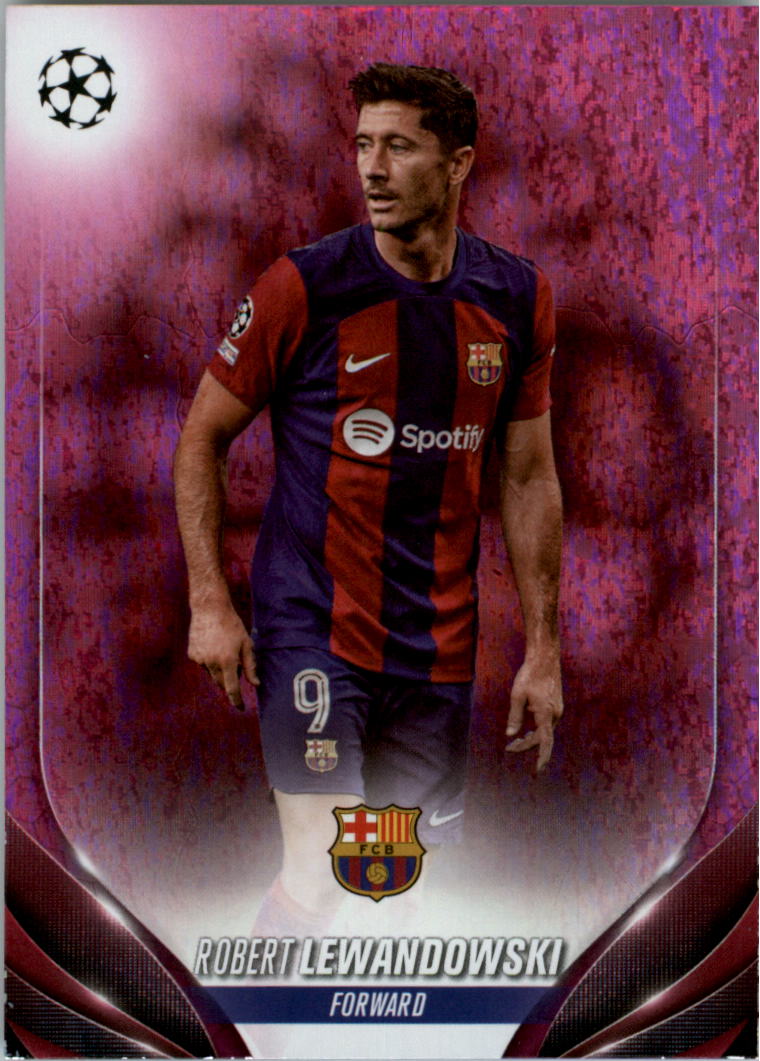 2023-24 Topps UEFA Club Competitions Pink Sparkle Soccer Card Pick (Inserts)