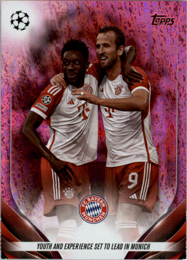 2023-24 Topps UEFA Club Competitions Pink Sparkle Soccer Card Pick (Inserts)