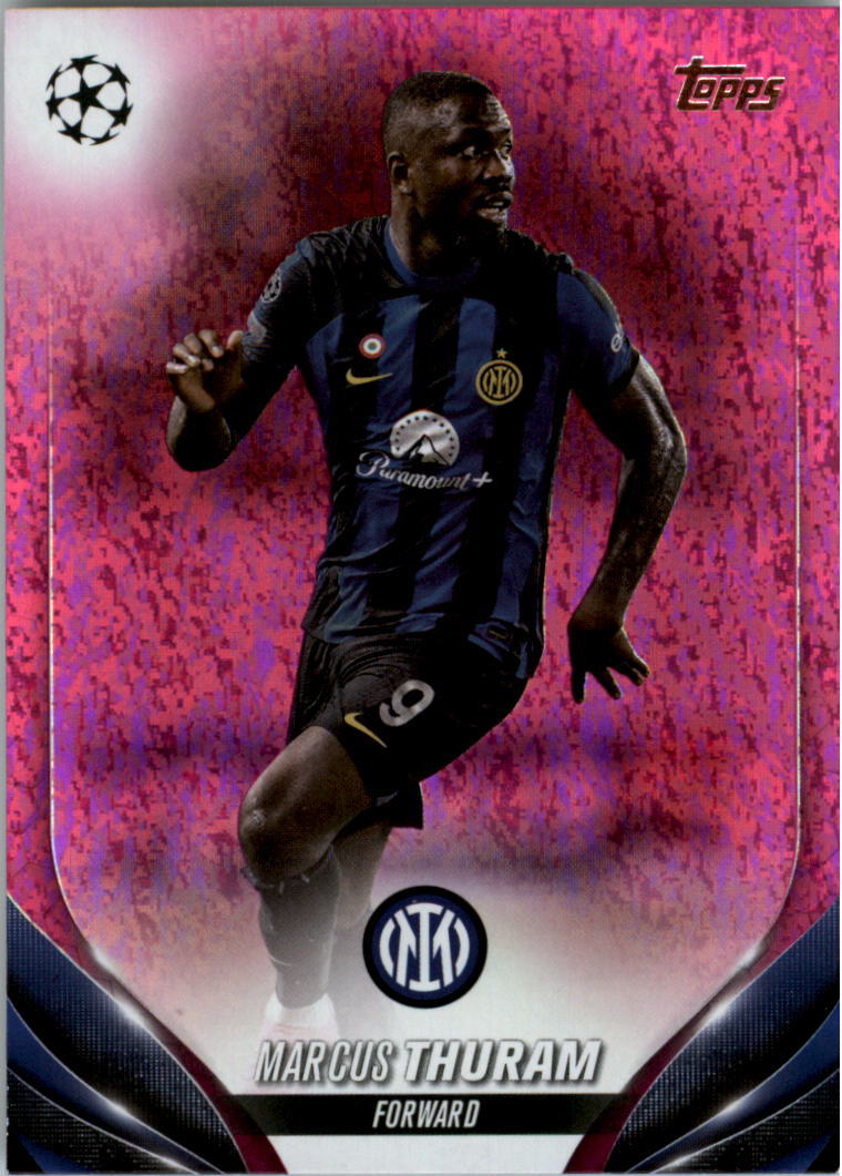 2023-24 Topps UEFA Club Competitions Pink Sparkle Soccer Card Pick (Inserts)