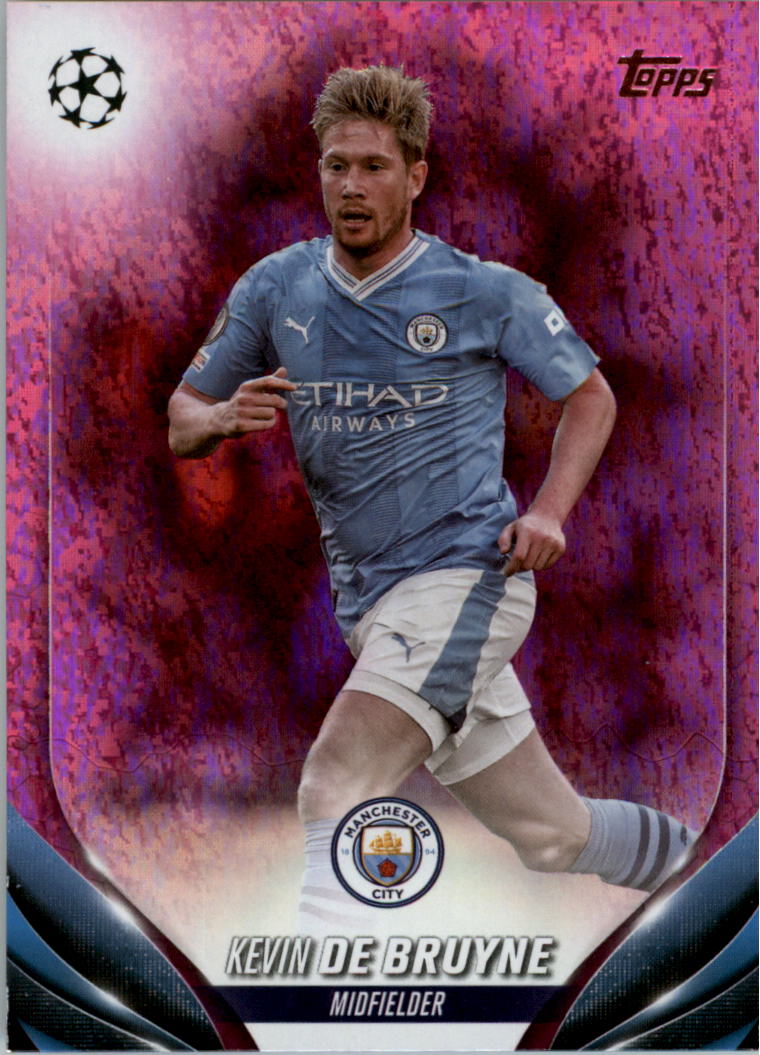 2023-24 Topps UEFA Club Competitions Pink Sparkle Soccer Card Pick (Inserts)