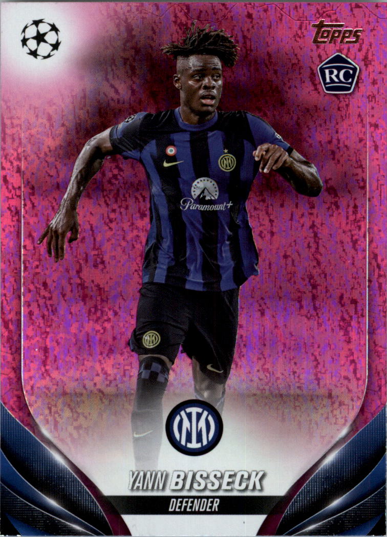 2023-24 Topps UEFA Club Competitions Pink Sparkle Soccer Card Pick (Inserts)