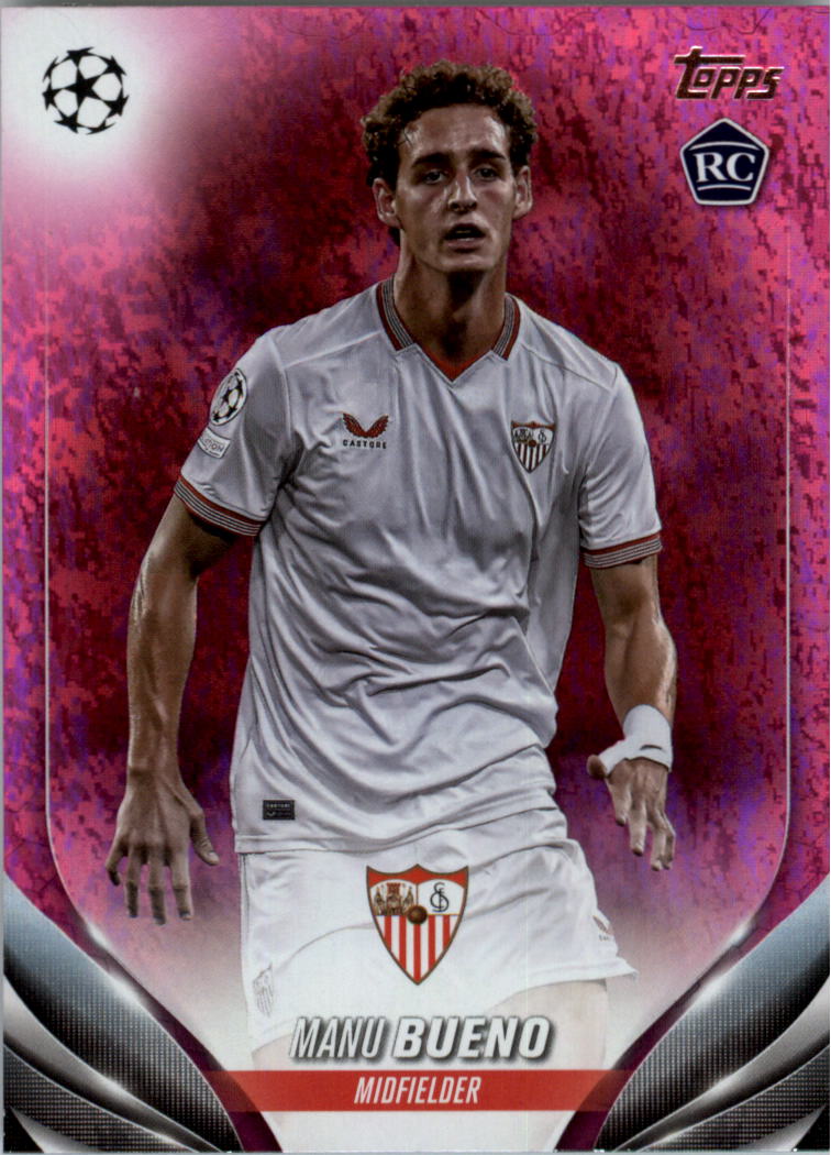 2023-24 Topps UEFA Club Competitions Pink Sparkle Soccer Card Pick (Inserts)