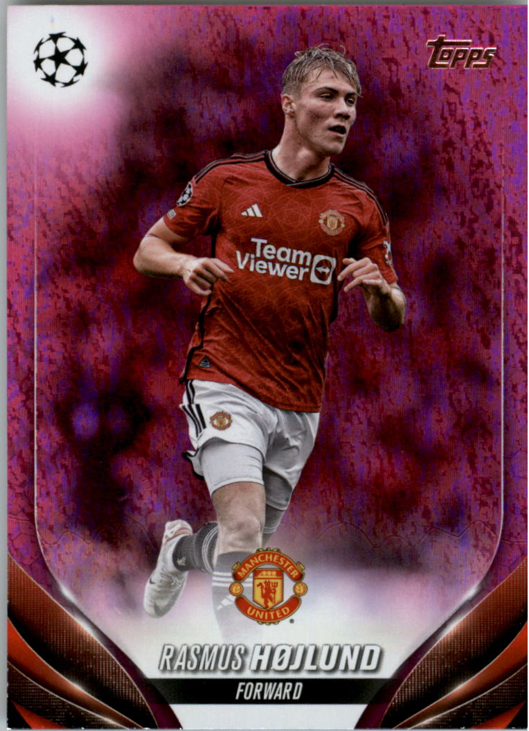 2023-24 Topps UEFA Club Competitions Pink Sparkle Soccer Card Pick (Inserts)