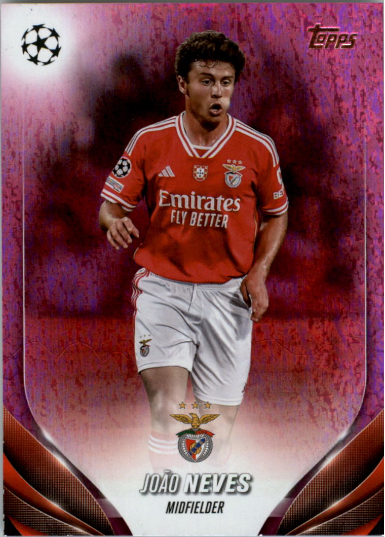 2023-24 Topps UEFA Club Competitions Pink Sparkle Soccer Card Pick (Inserts)