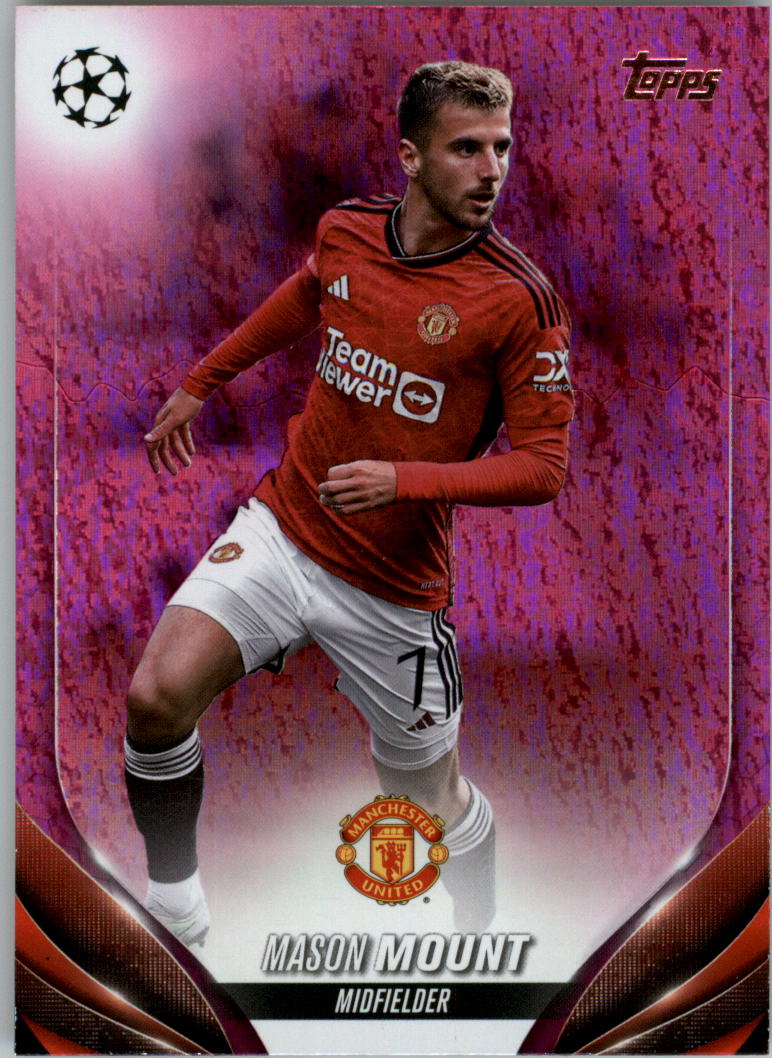 2023-24 Topps UEFA Club Competitions Pink Sparkle Soccer Card Pick (Inserts)