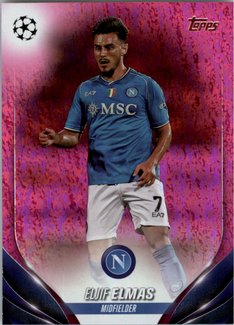 2023-24 Topps UEFA Club Competitions Pink Sparkle Soccer Card Pick (Inserts)