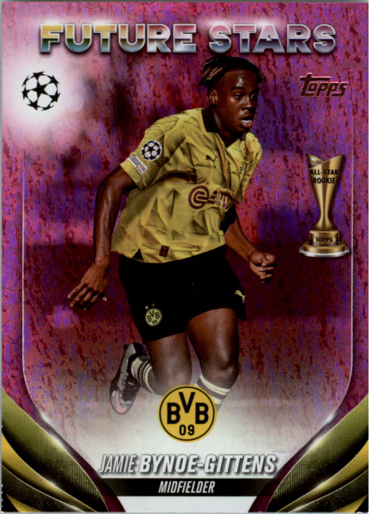 2023-24 Topps UEFA Club Competitions Pink Sparkle Soccer Card Pick (Inserts)