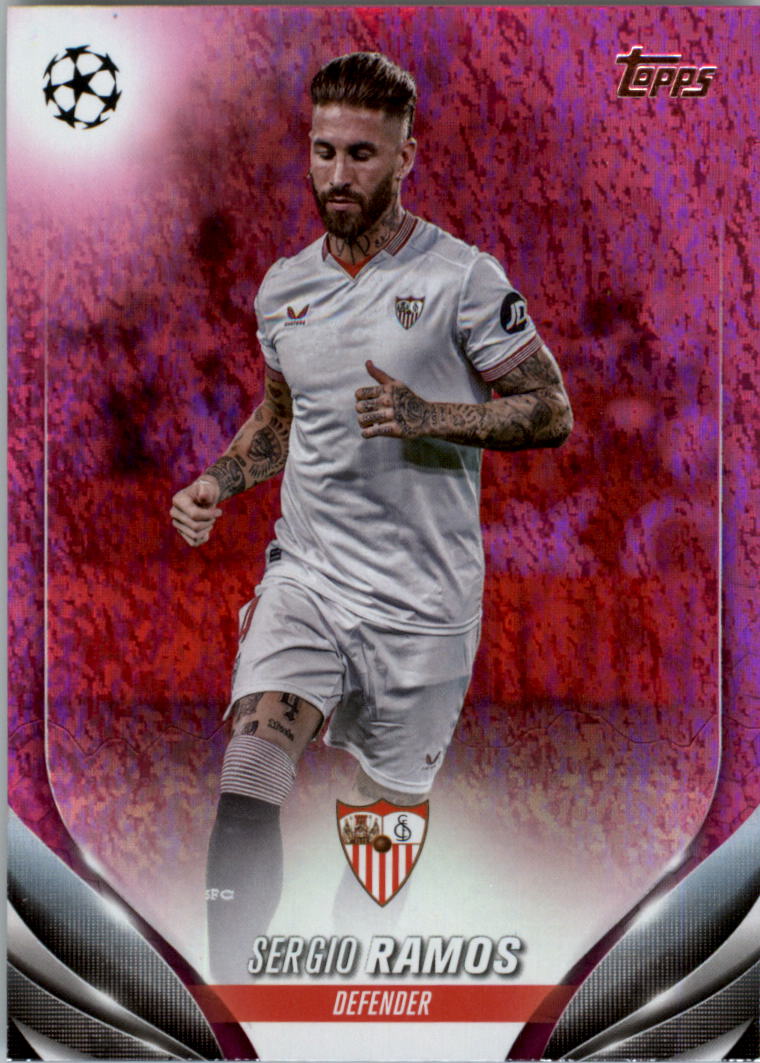 2023-24 Topps UEFA Club Competitions Pink Sparkle Soccer Card Pick (Inserts)