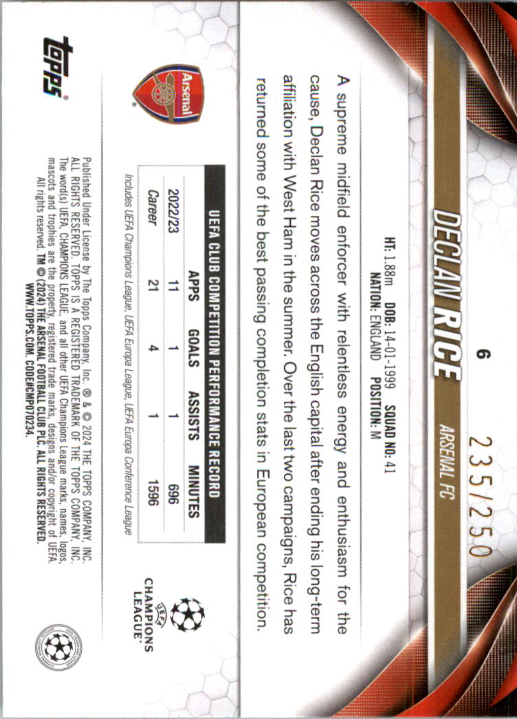 2023-24 Topps UEFA Club Competitions Soccer Card Pick (Inserts)