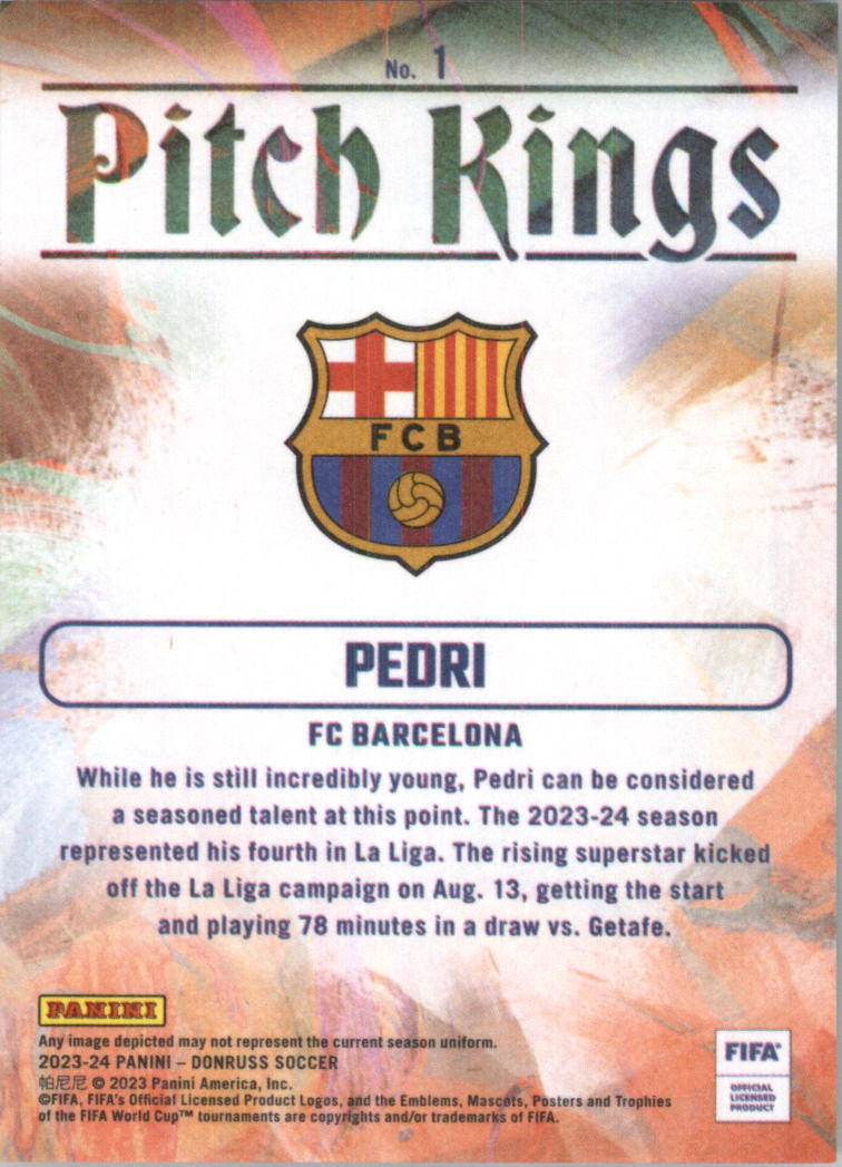 2023-24 Donruss Pitch Kings Soccer Card Pick (Inserts)