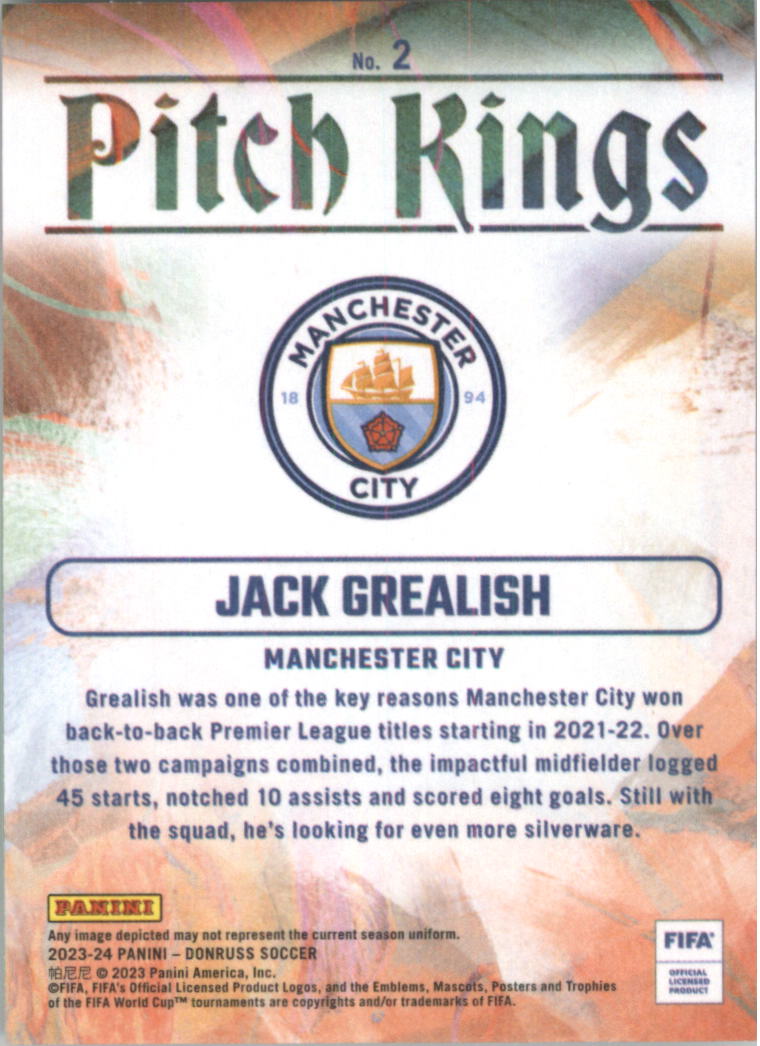 2023-24 Donruss Pitch Kings Soccer Card Pick (Inserts)