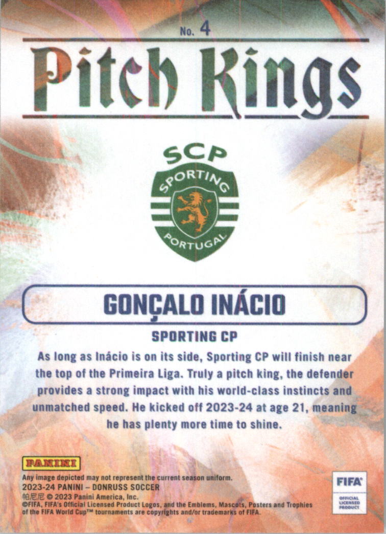 2023-24 Donruss Pitch Kings Soccer Card Pick (Inserts)