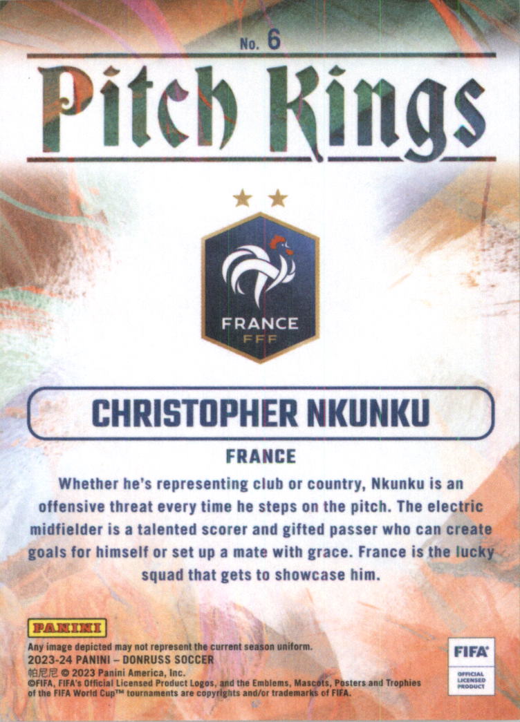 2023-24 Donruss Pitch Kings Soccer Card Pick (Inserts)